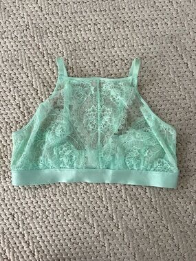 Soma Lace Bralette in Mint